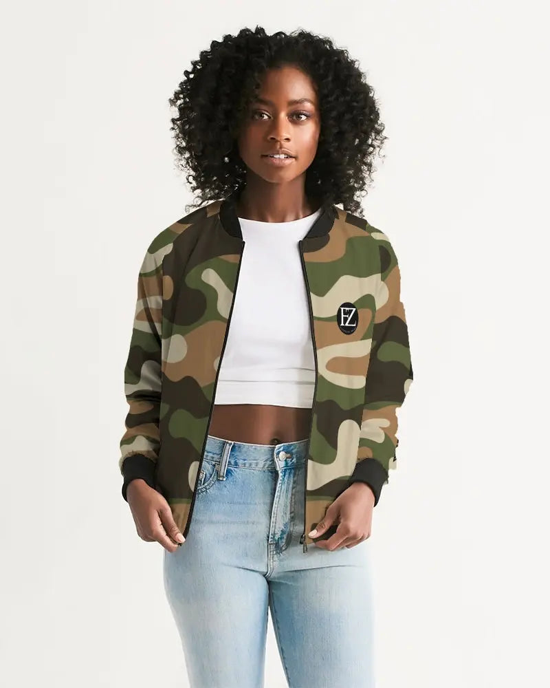 ARMY FLITE Women's Bomber Jacket Kin Custom