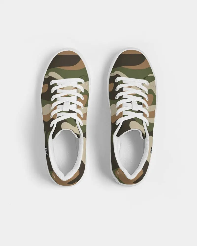 ARMY FLITE Women's Faux-Leather Sneaker Kin Custom