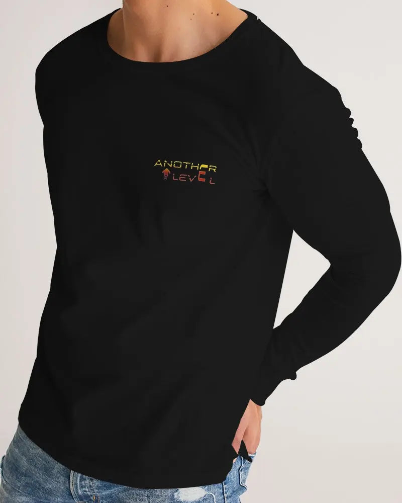 BLACK ZONE Men's Long Sleeve Tee Kin Custom