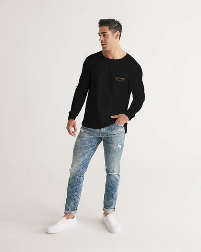 BLACK ZONE Men's Long Sleeve Tee Kin Custom