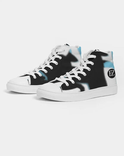 BLUE FLITE Men's Hightop Canvas Shoe Kin Custom