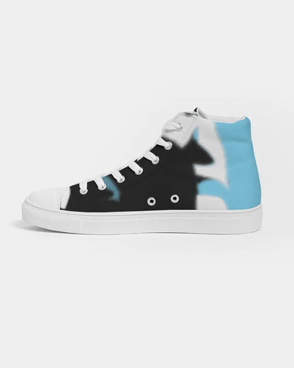 BLUE FLITE Men's Hightop Canvas Shoe Kin Custom