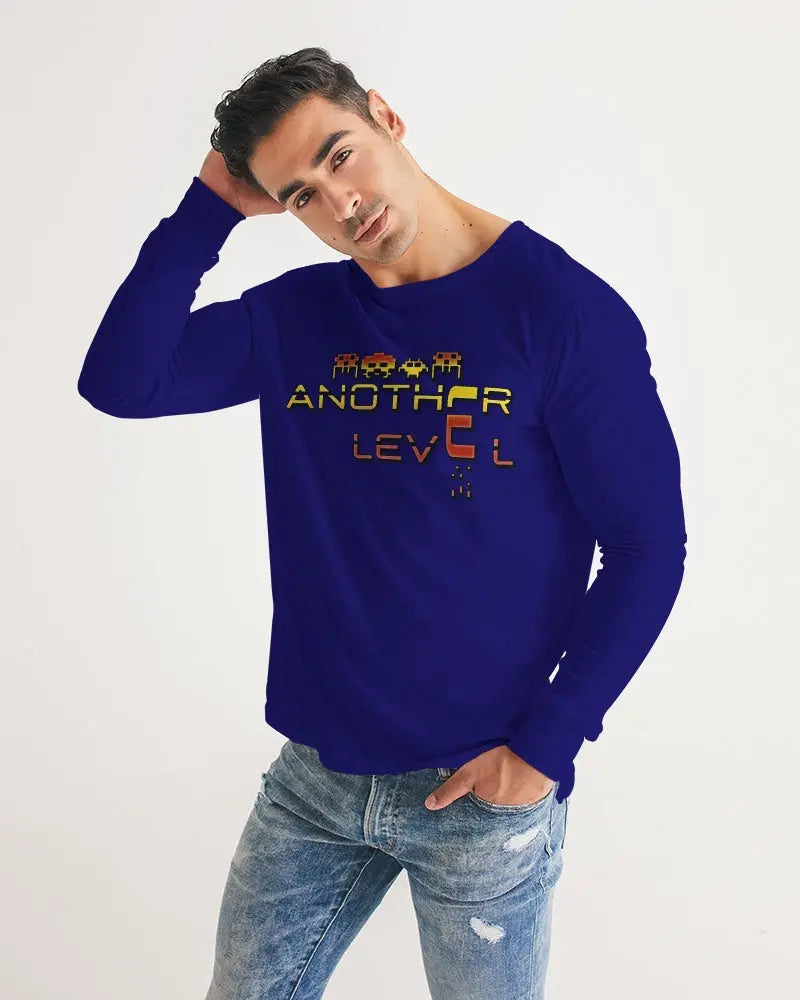 BLUE SEA Men's Long Sleeve Tee Kin Custom