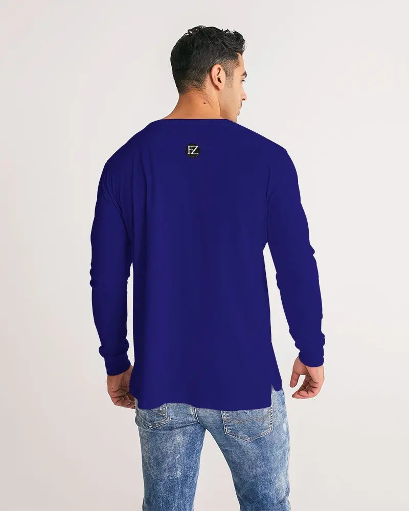 BLUE SEA Men's Long Sleeve Tee Kin Custom