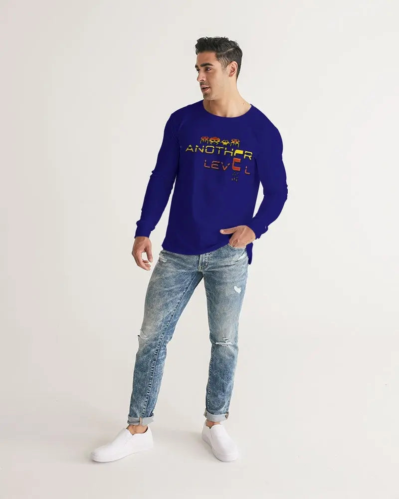 BLUE SEA Men's Long Sleeve Tee Kin Custom