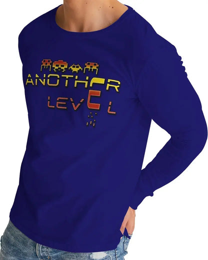 BLUE SEA Men's Long Sleeve Tee Kin Custom