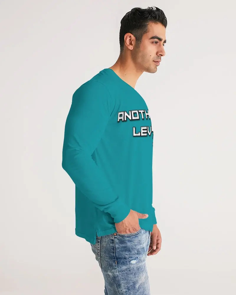 BLUE SKY Men's Long Sleeve Tee Kin Custom