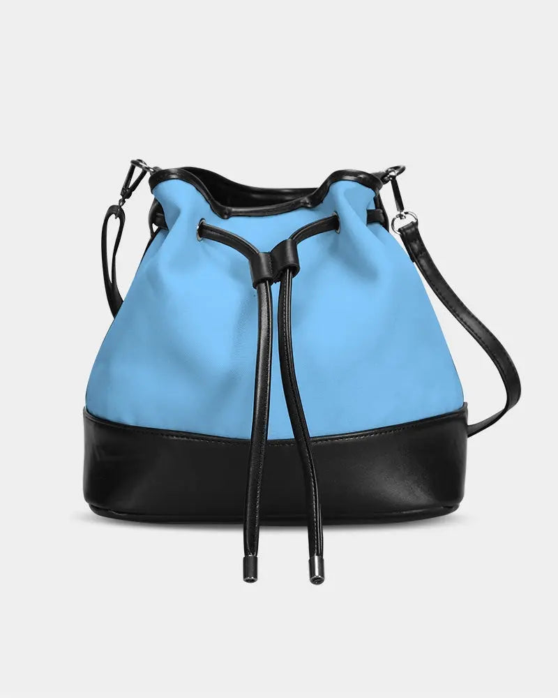 BLUE SKY Mini Drawstring Bucket Bag FZwear