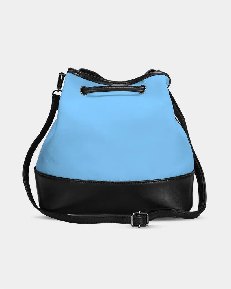 BLUE SKY Mini Drawstring Bucket Bag FZwear