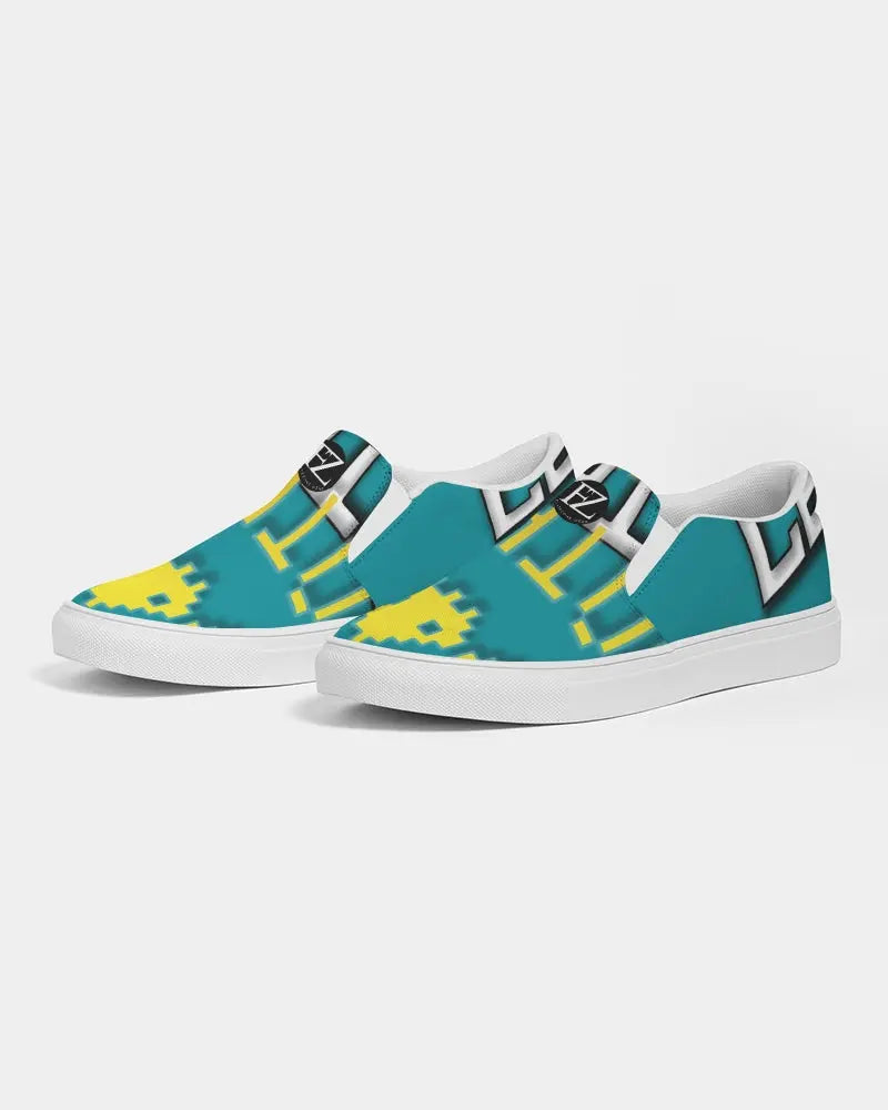 BLUE SKY Women's Slip-On Canvas Shoe Kin Custom