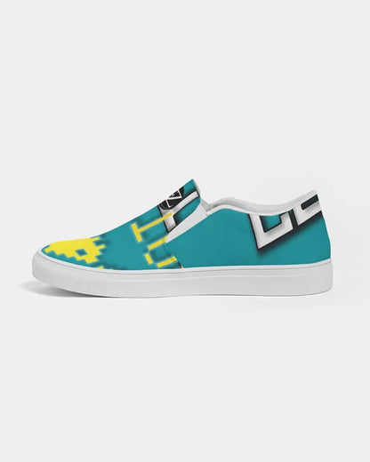 BLUE SKY Women's Slip-On Canvas Shoe Kin Custom