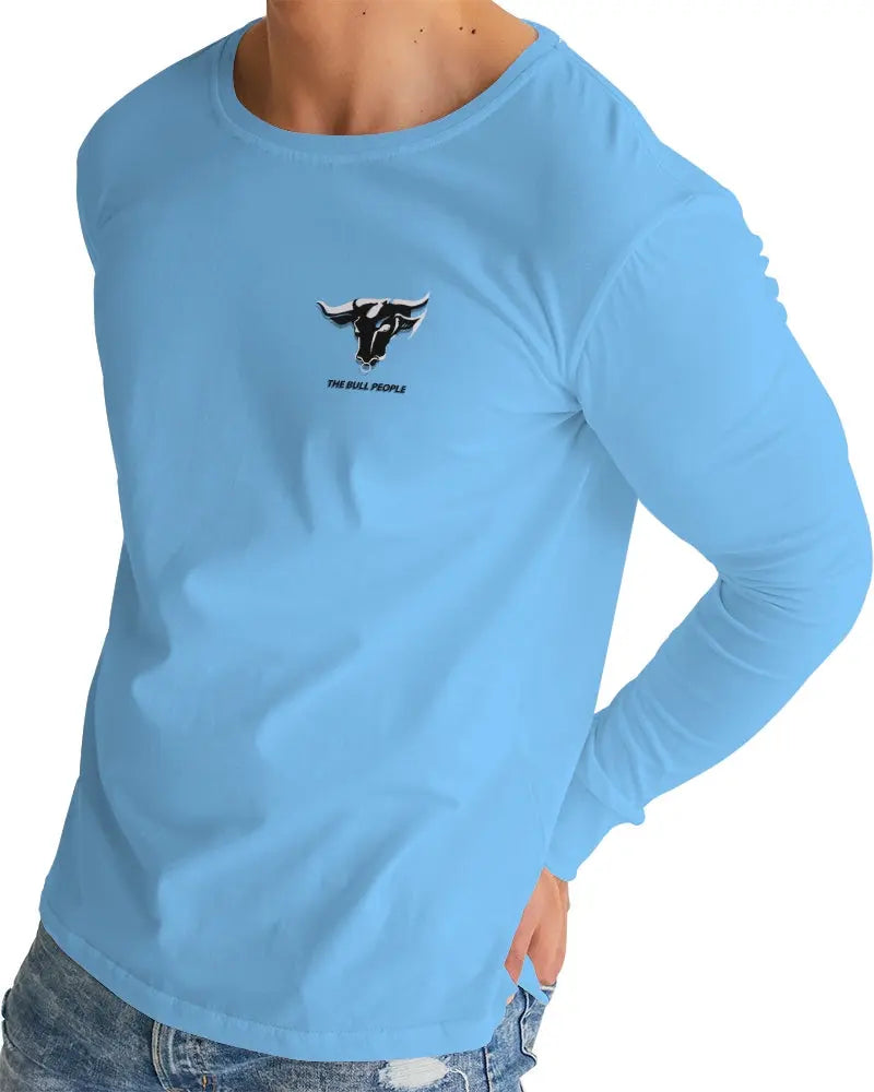 BLUE SKY ZONE Men's Long Sleeve Tee Kin Custom