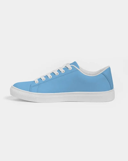 BLUE SKY ZONE Women's Faux-Leather Sneaker Kin Custom