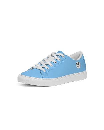 BLUE SKY ZONE Women's Faux-Leather Sneaker Kin Custom