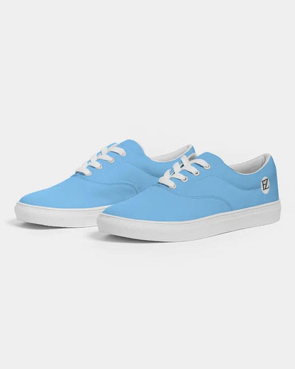 BLUE SKY ZONE Women's Lace Up Canvas Shoe Kin Custom