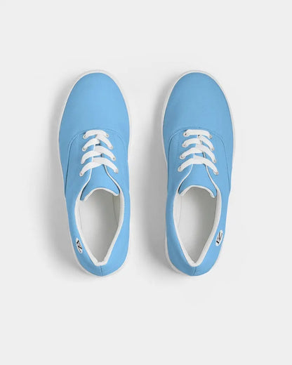 BLUE SKY ZONE Women's Lace Up Canvas Shoe Kin Custom