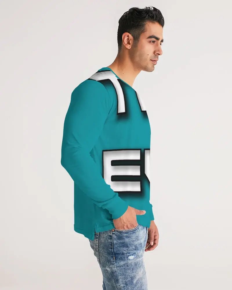 BLUE ZONE Men's Long Sleeve Tee Kin Custom