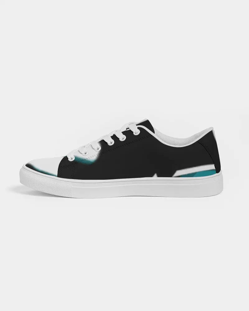 BLUE ZONE Women's Faux-Leather Sneaker Kin Custom