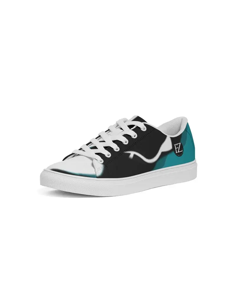 BLUE ZONE Women's Faux-Leather Sneaker Kin Custom