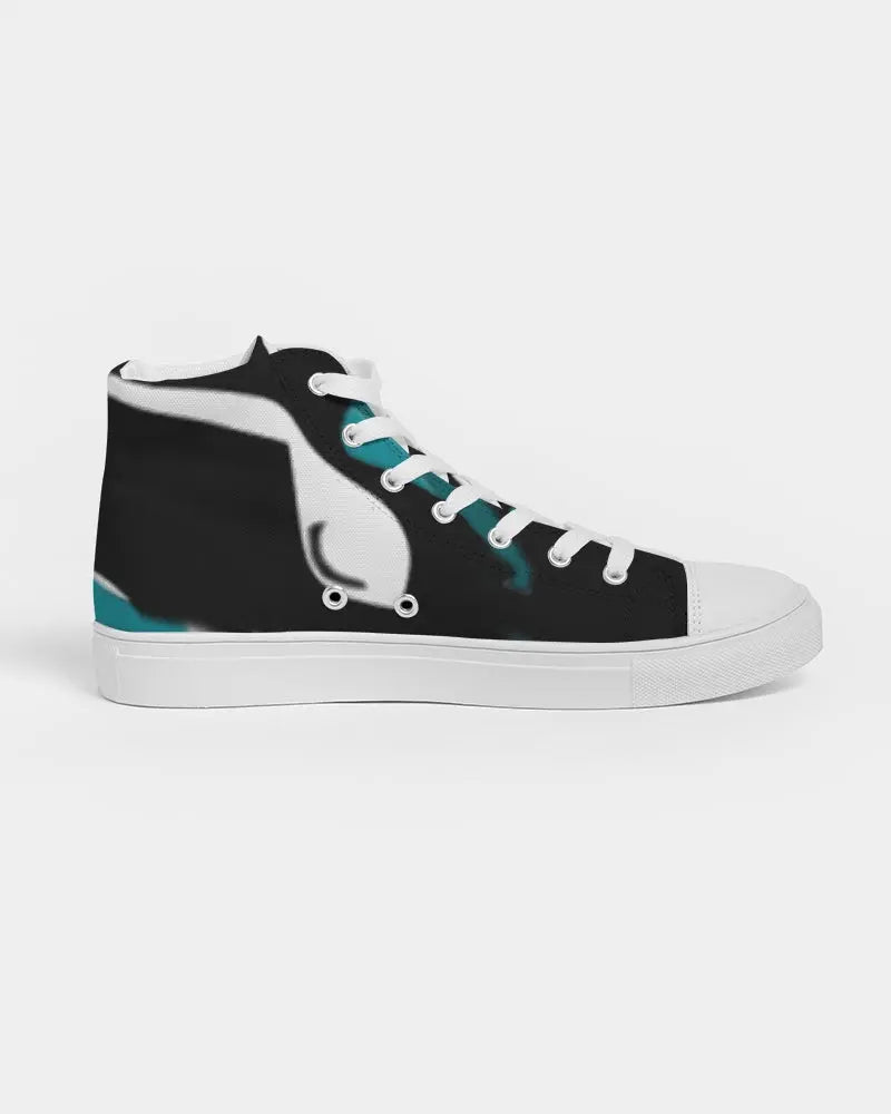 BLUE ZONE Women's Hightop Canvas Shoe Kin Custom