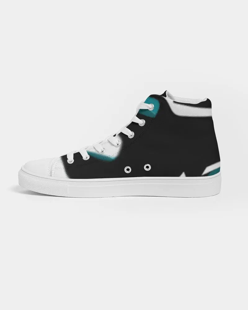 BLUE ZONE Women's Hightop Canvas Shoe Kin Custom