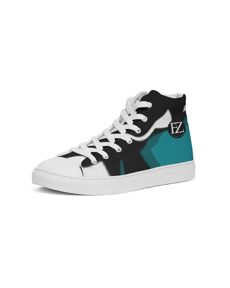 BLUE ZONE Women's Hightop Canvas Shoe Kin Custom