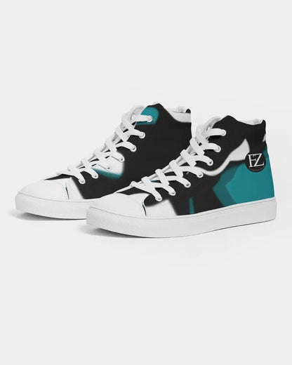 BLUE ZONE Women's Hightop Canvas Shoe Kin Custom