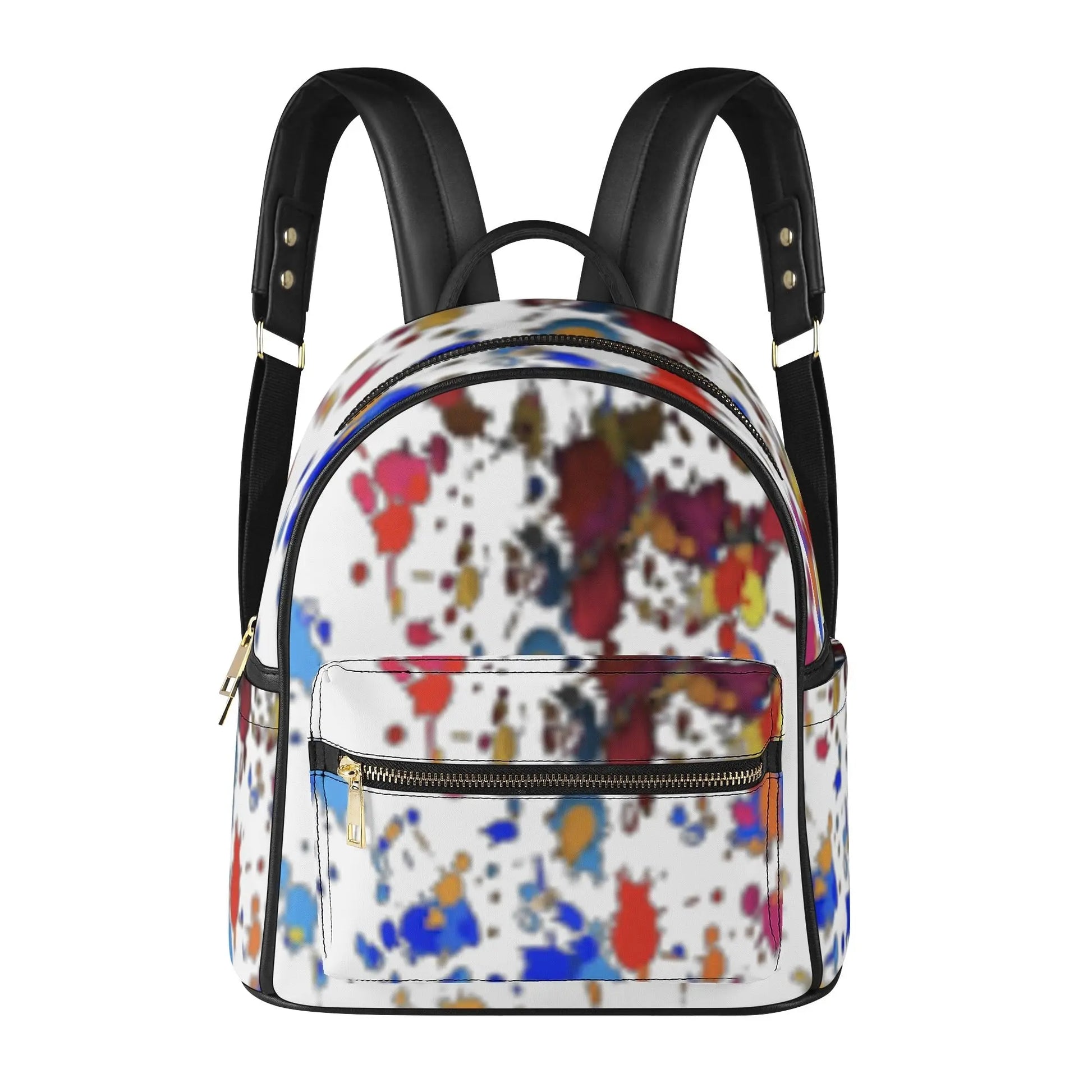 Casual PU Leather Backpack popcustoms