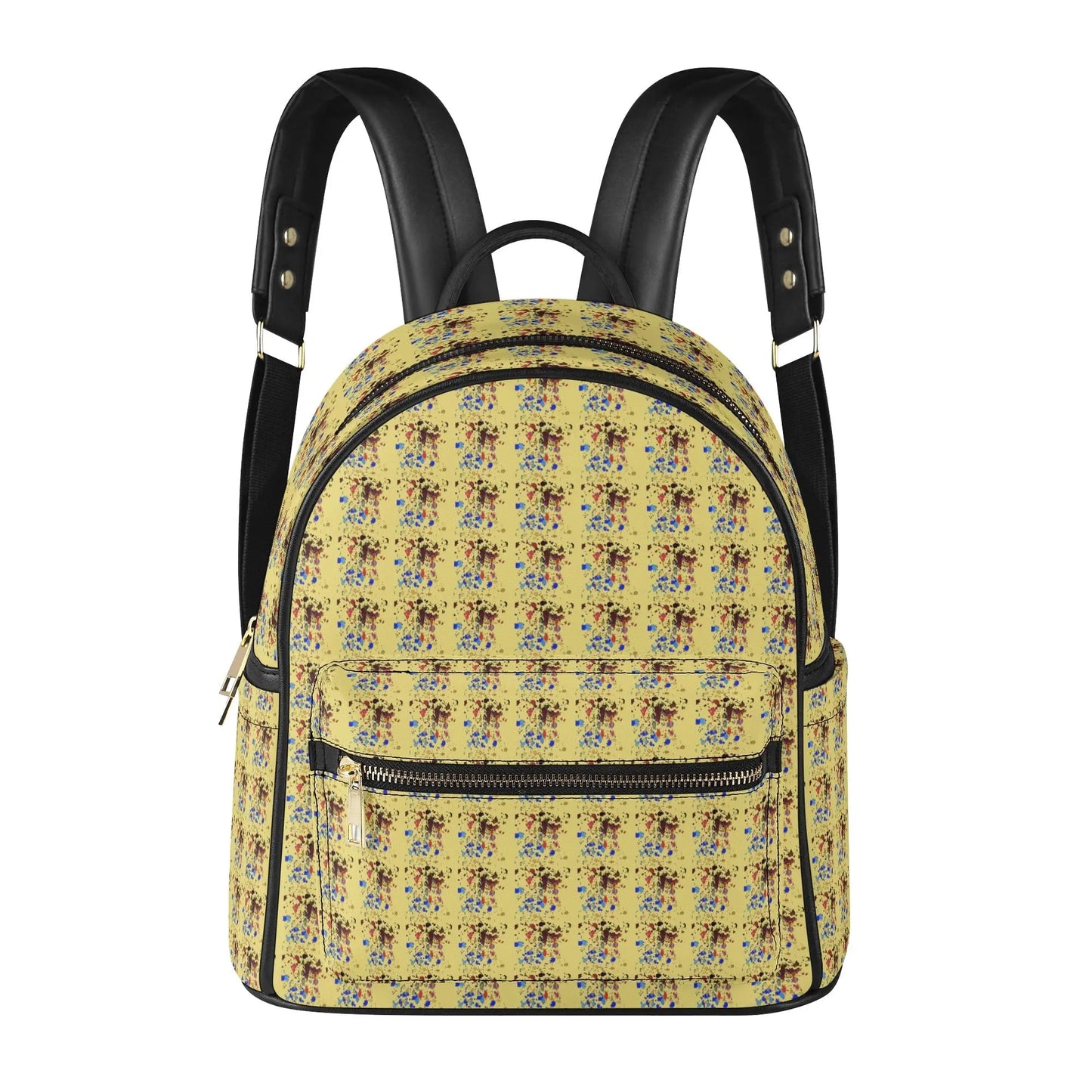 Casual PU Leather Backpack popcustoms