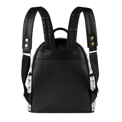 Casual PU Leather Backpack popcustoms