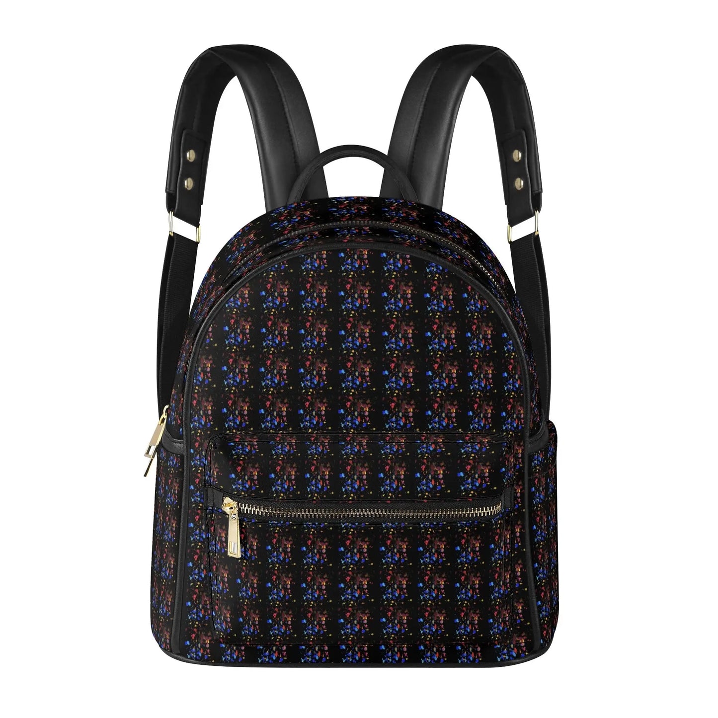 Casual PU Leather Backpack popcustoms