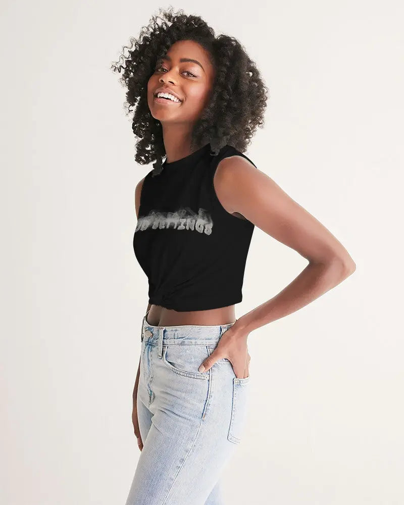 DARK FLITE Women's Twist-Front Tank Kin Custom