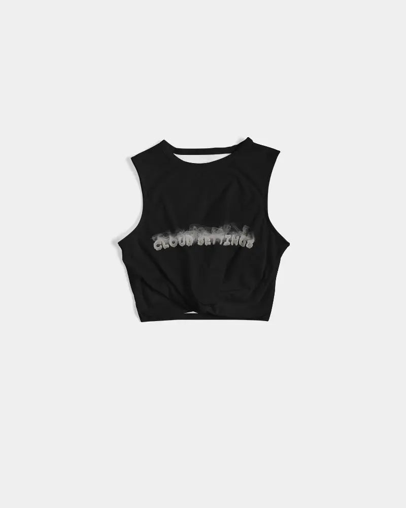 DARK FLITE Women's Twist-Front Tank Kin Custom