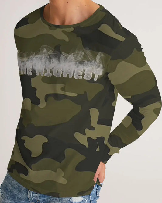 DARKER SHADE Men's Long Sleeve Tee Kin Custom