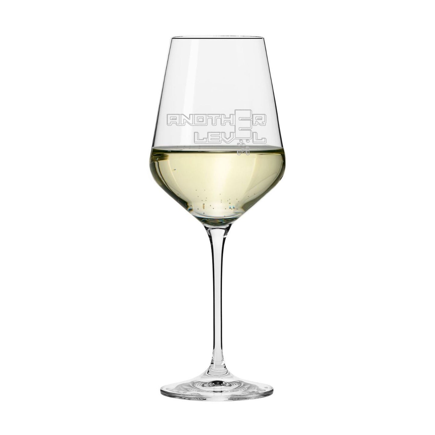 FZ Etched Wine Glass