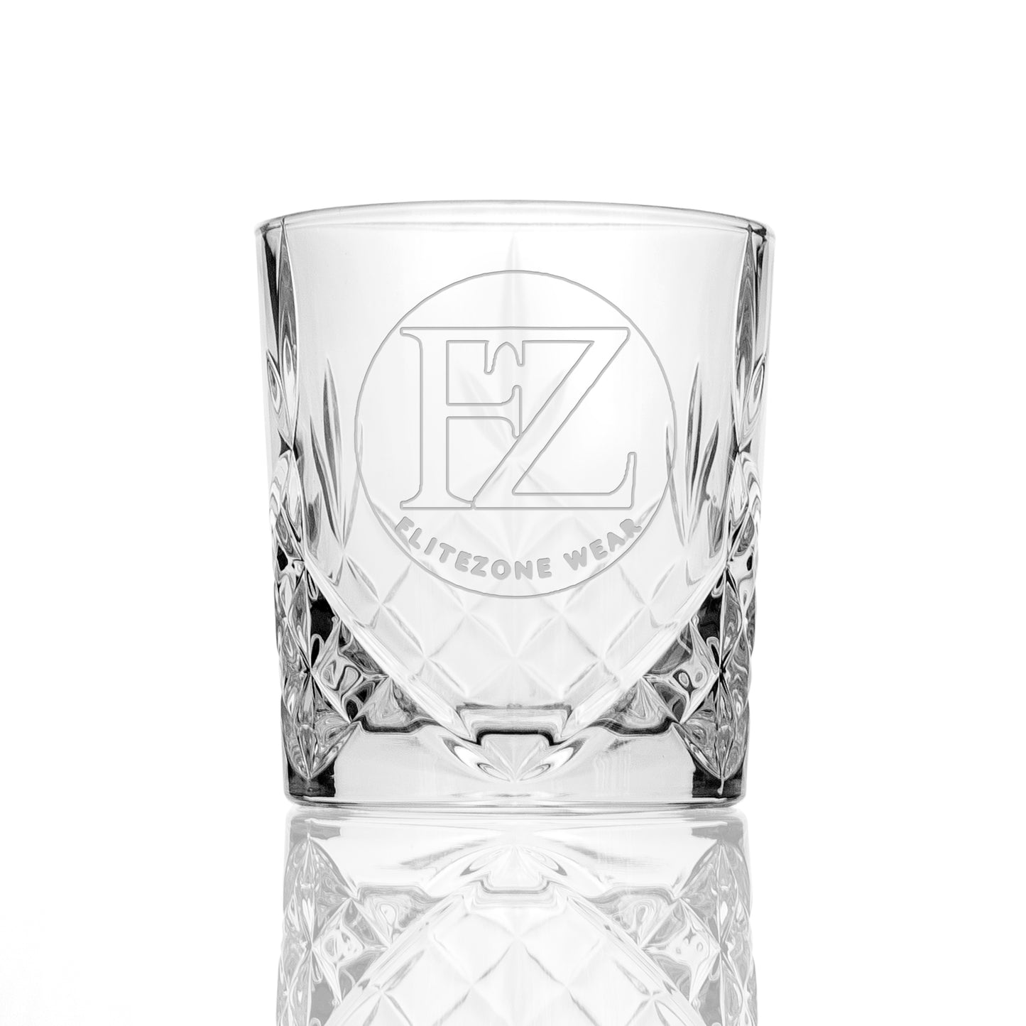 FZ Etched Crystal Whisky Glass - FZwear