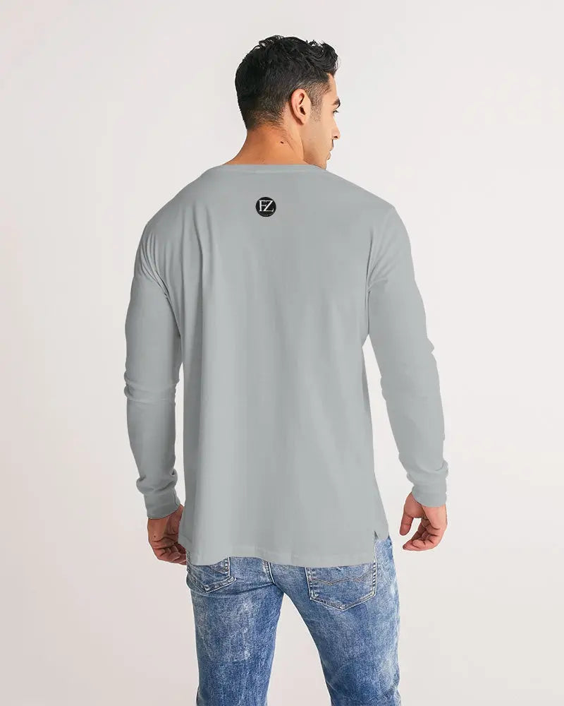 FLYING GREY Men's Long Sleeve Tee Kin Custom