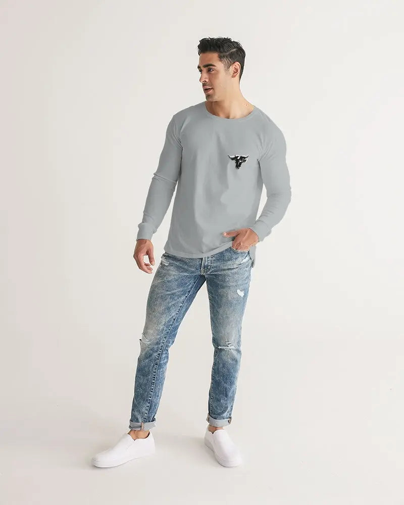 FLYING GREY Men's Long Sleeve Tee Kin Custom