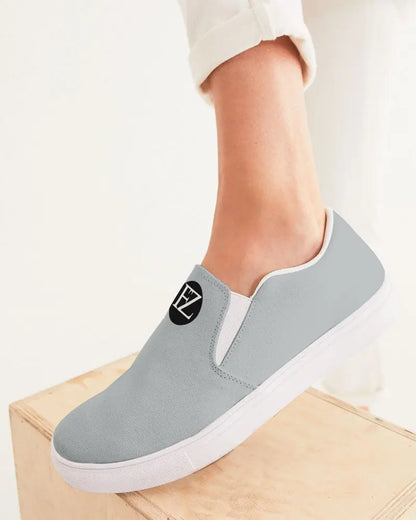 FLYING GREY Women's Slip-On Canvas Shoe Kin Custom