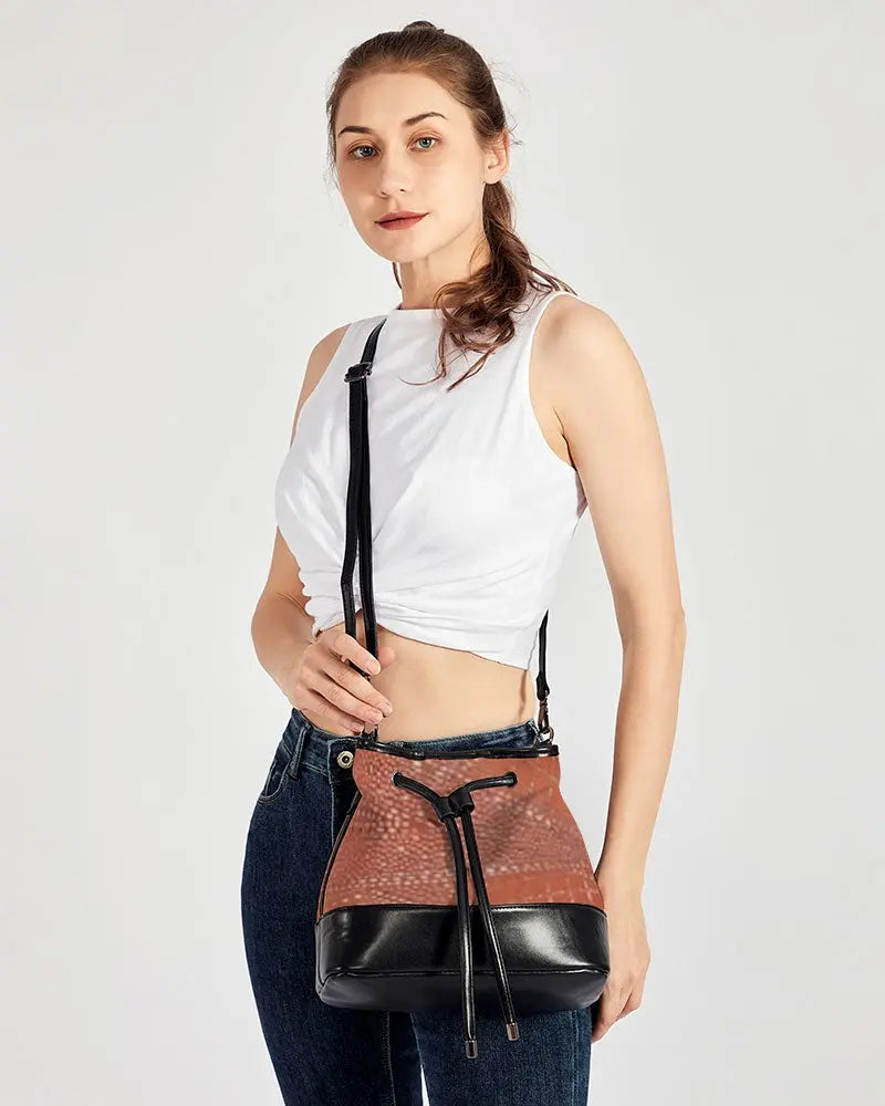 FZ CROC Mini Drawstring Bucket Bag FZwear