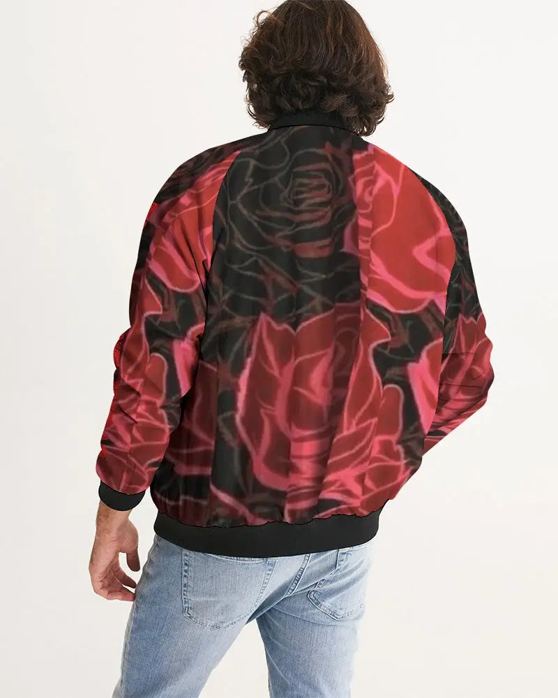 FZ NEW FLOWER PRINT Men's All-Over Print Bomber Jacket FZwear