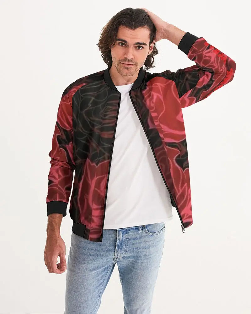 FZ NEW FLOWER PRINT Men's All-Over Print Bomber Jacket FZwear