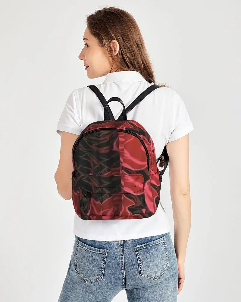 FZ NEW FLOWER PRINT Mini Canvas Backpack FZwear