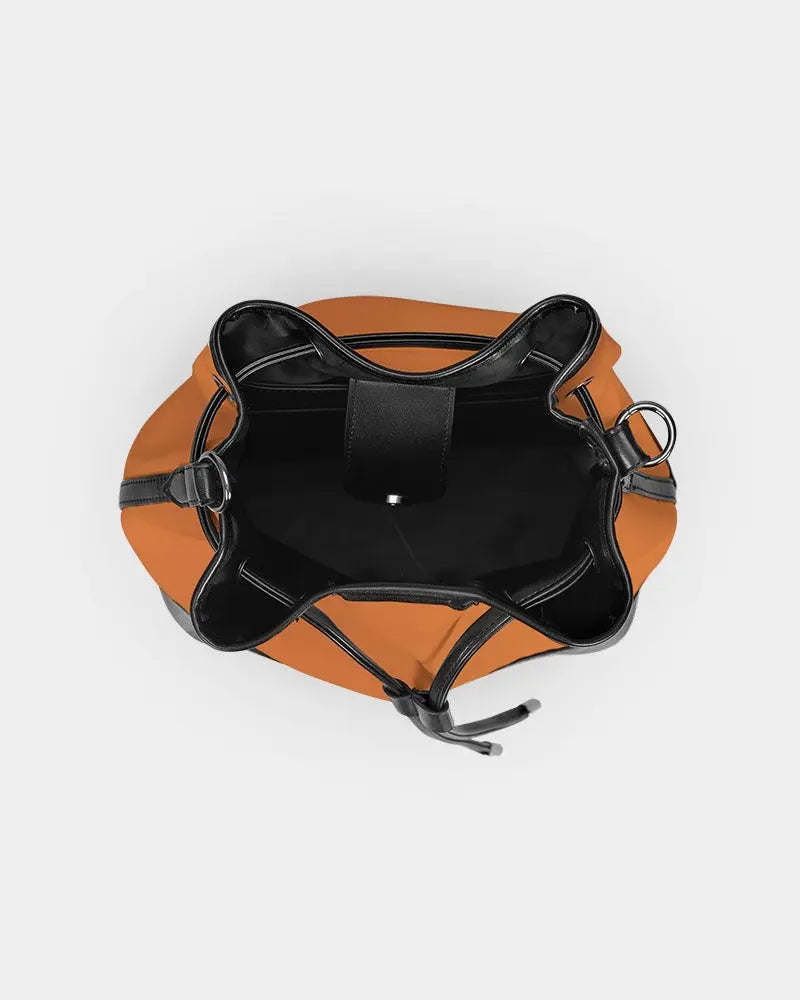 FZ NEW ORANGE Mini Drawstring Bucket Bag FZwear