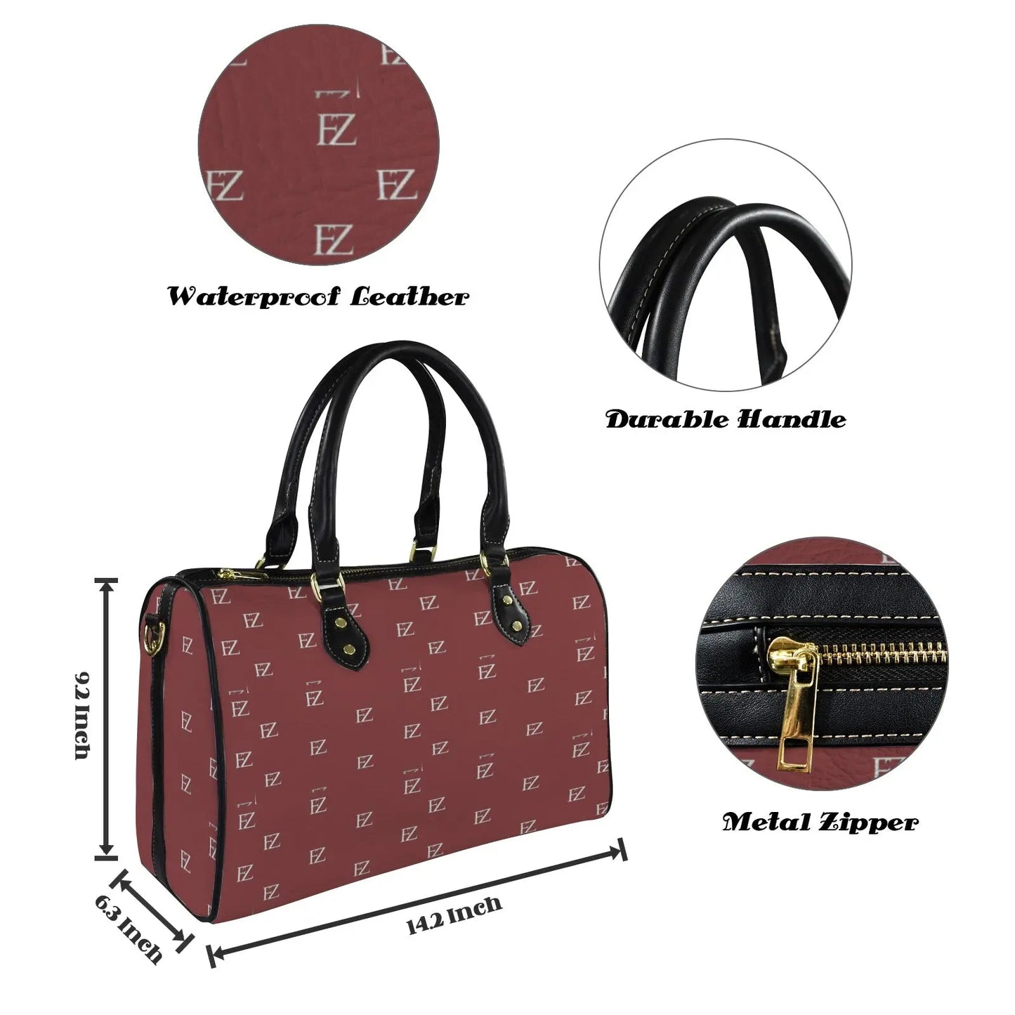 FZ Original PU Handbag interestprint