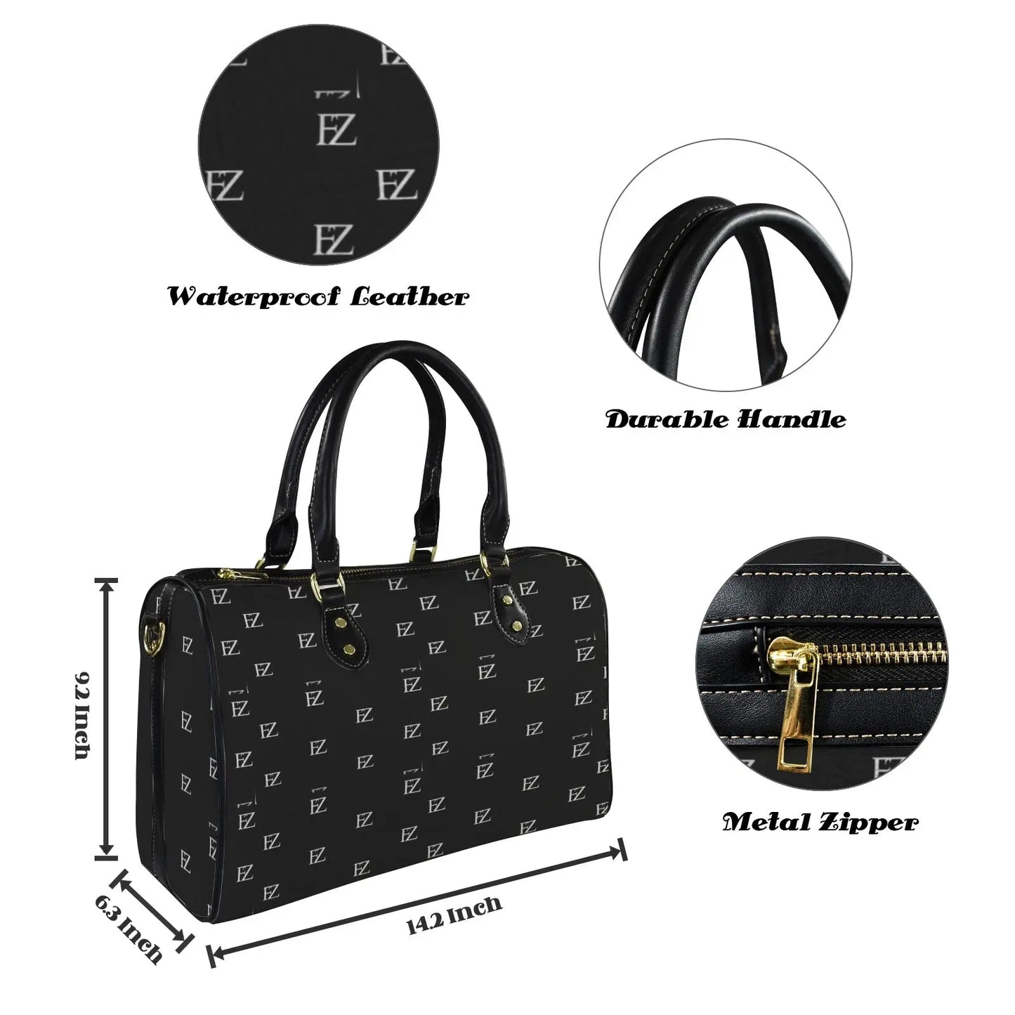 FZ Original PU Handbag interestprint