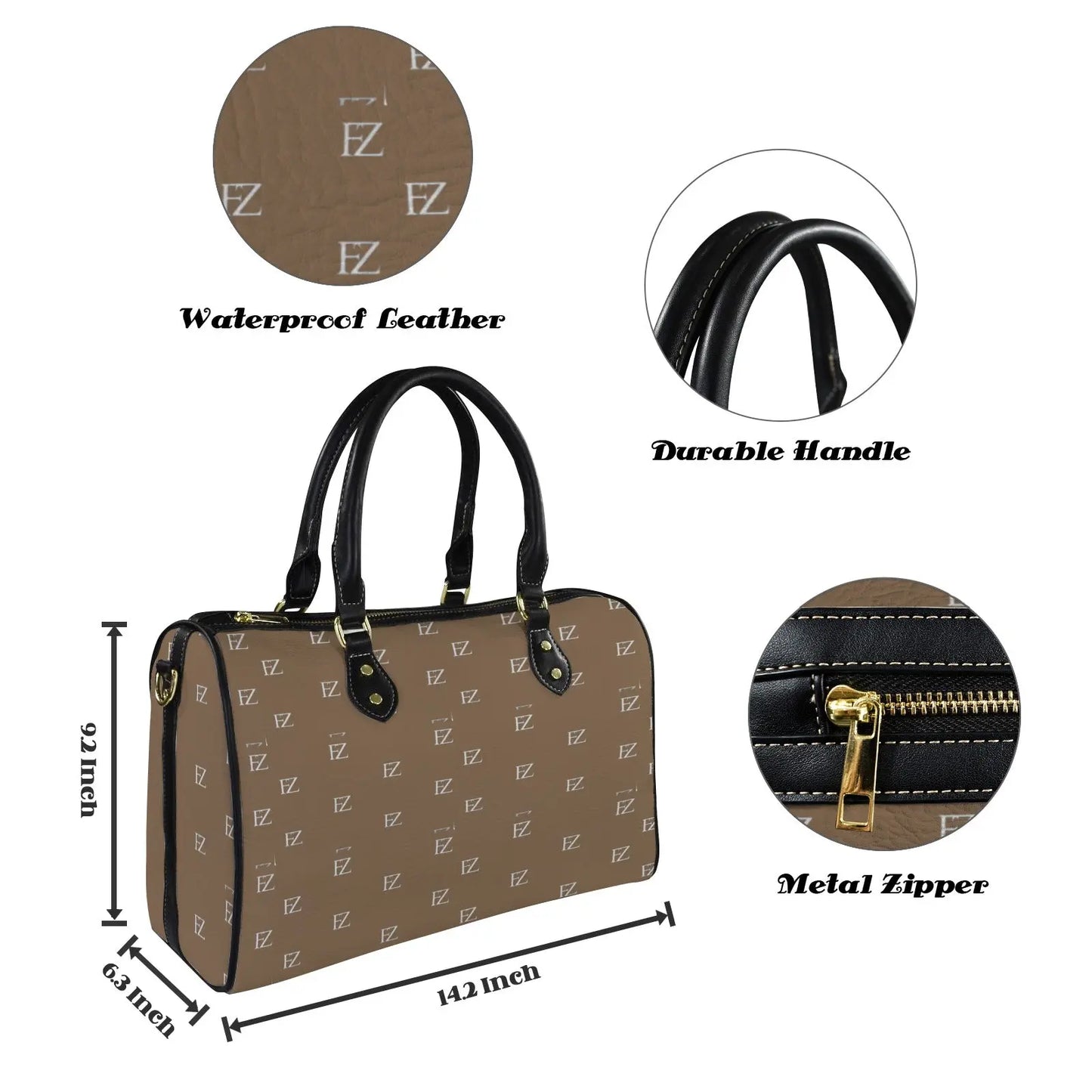 FZ Original PU Handbag interestprint