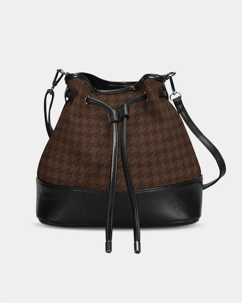 FZ PLAID Mini Drawstring Bucket Bag FZwear