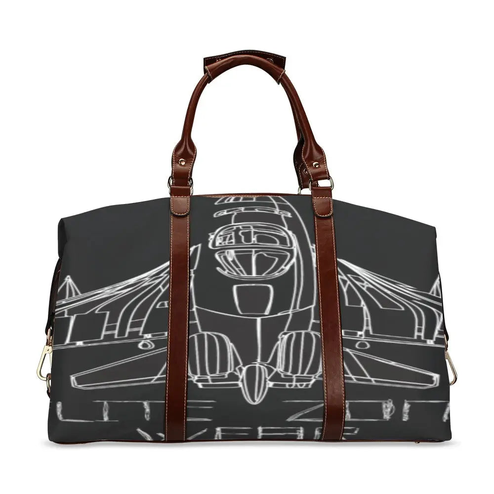 FZ Plane Print Original Travel Bag Flight Bag(Model 1643) interestprint