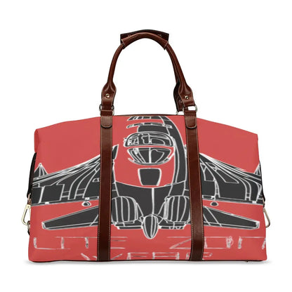 FZ Plane Print Original Travel Bag - Red Flight Bag(Model 1643) interestprint